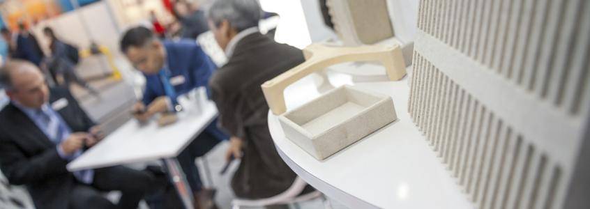 stand shelf view Ceramitec 2015