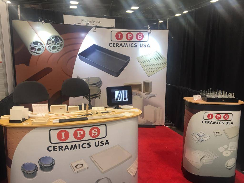 IPS Ceramics USA exhibit at Heat Treat 2017 IPS Ceramics