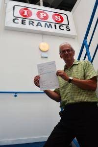 IPS successfully re-accredited under the updated ISO9001 Accreditation IPS Ceramics