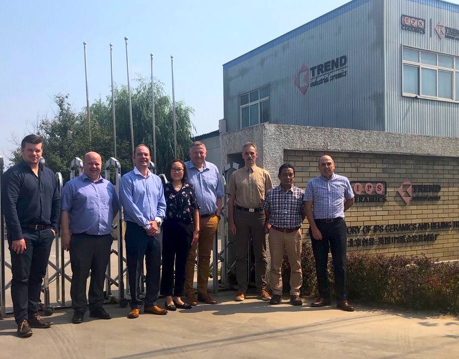 IPS Ceramics Welcomes Fiskars Group to China IPS Ceramics