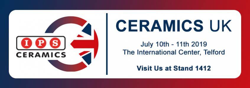 Join Us at Ceramics UK - 10th to 11th July - The International Centre, Telford, UK