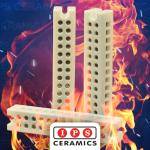 Steatite High Temperature Terminal Blocks IPS Ceramics