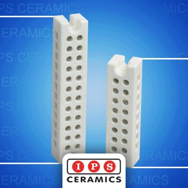Steatite Terminal Blocks For High Temperatire Applications IPS Ceramics