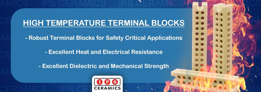 High Temperature Terminal Blocks Header Image IPS Ceramics' Range of High Temperature Terminal Blocks