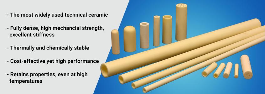 IPS Ceramics' Alumina Tubes Alumina Tubes and Rods