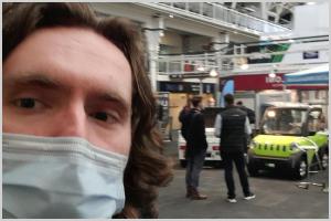 Selfie at London EV Show