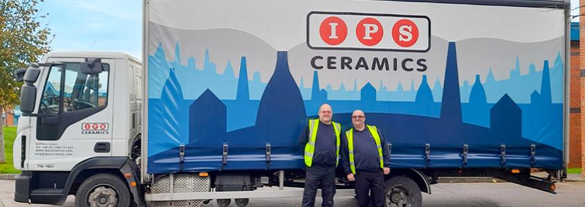 New Truck and Livery for IPS Ceramics