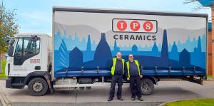 IPS Ceramics Outside The New Truck and Livery