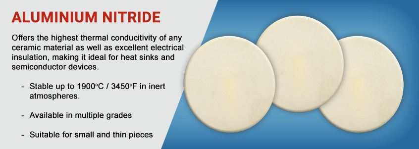 Aluminium Nitride Ceramic - Sintered and Machinable